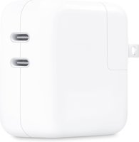 Apple 35W Dual USB-C Port Power Adapter: Fast and Convenient Charging, Type C Wall Charger - $29.00 (51% off) at Amazon.com