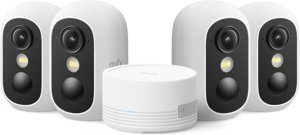 eufy Security eufyCam C35 4-Cam Kit Wireless Security Indoor/Outdoor Camera  at Amazon.com for $200.00 Free Shipping