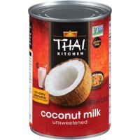 12-pack Thai Kitchen Gluten Free Unsweetened Coconut Milk 13.66 fl oz - $8.00 (58% off) at Amazon.com