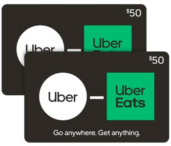 Uber Eats $100 eGift Cards - $74.99 at Costco Wholesale