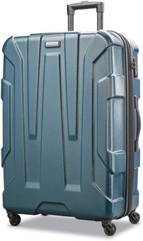 28-Inch Samsonite Centric Hardside Expandable Luggage with Spinner Wheels, Teal, Checked-Large - $117.54 at Amazon.com