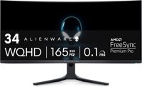 Alienware 34 Curved QD-OLED Gaming Monitor - AW3423DWF - $500.00 (28% off) at Amazon.com