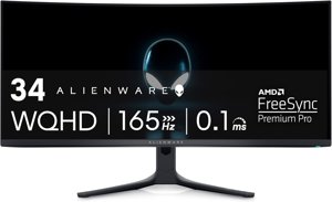 Alienware 34 Curved QD-OLED Gaming Monitor - AW3423DWF  at Amazon.com for $500.00Free Shipping