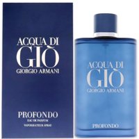 Giorgio Armani Acqua Di Gio Profondo Eau De Parfum Spray 6.7 oz - $136.27 (28% off) at WalMart