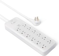8ft Amazon Basics Surge Protector Power Strip, 12-Outlet, 4000 Joules - $15.38 (14% off) at Amazon.com