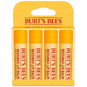 Burt's Bees Lip Balm - Original Beeswax, Lip Moisturizer  at Amazon.com for $5.28 Free Shipping for Prime Members