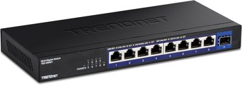 TRENDnet 9-Port Unmanaged 2.5G Switch with 10G SFP+ Port, TEG-S5091 - $76 at Amazon.com